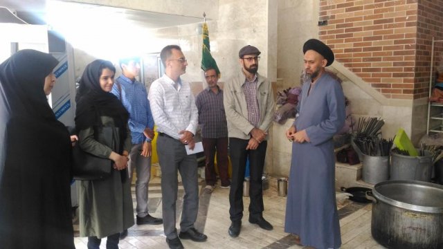 بازدید از مرکز نیکوکاری مساجد جهادی حاشیه شهر مشهد
