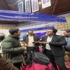 بازدید مدیرکل پشتیبانی امور فرهنگی و اجتماعی جناب آقای دکتر باقری از مراحل آماده‌سازی غرفه انجمن‌های علمی دانشجویی دانشگاه فردوسی مشهد