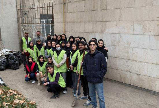 رویداد پاکسازی با مشارکت دانشجویان دانشگاه فردوسی مشهد