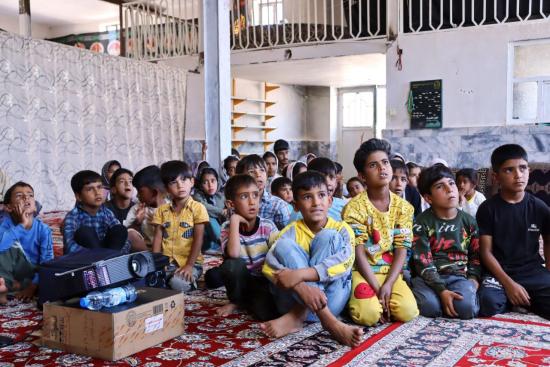 روز دوم اردوی جهادی سفیران امید برادران 